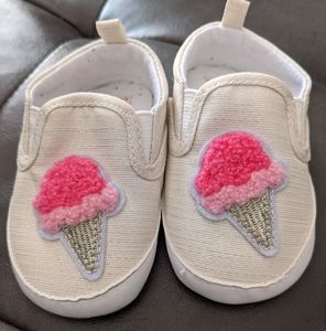 Ice cream cone soft sole shoes